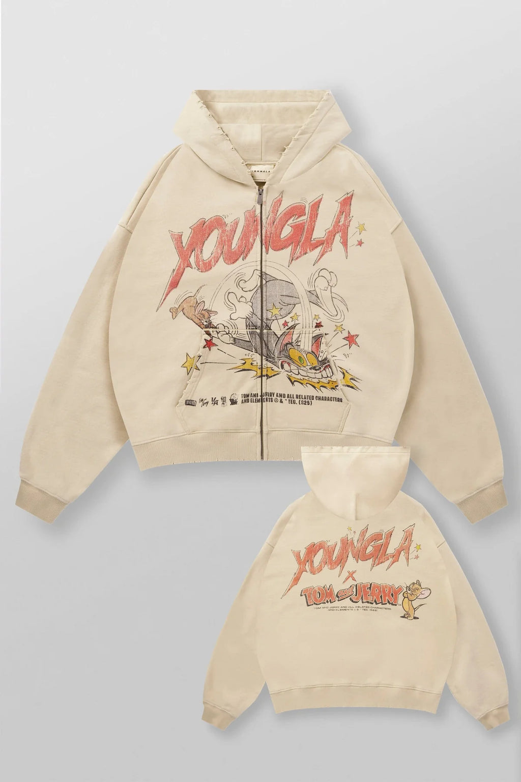 Tom & Jerry Zipup Hoodie