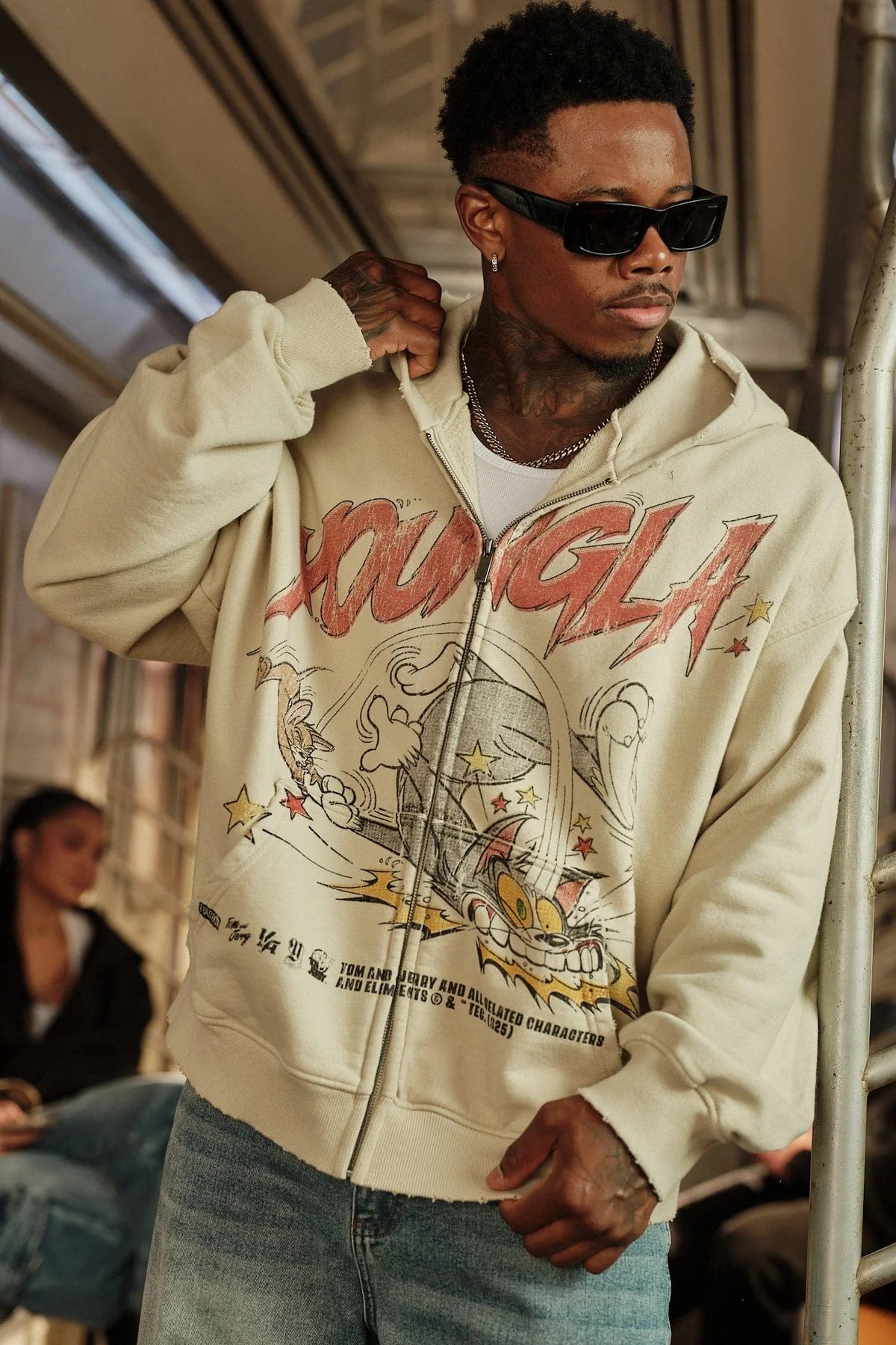 Tom & Jerry Zipup Hoodie