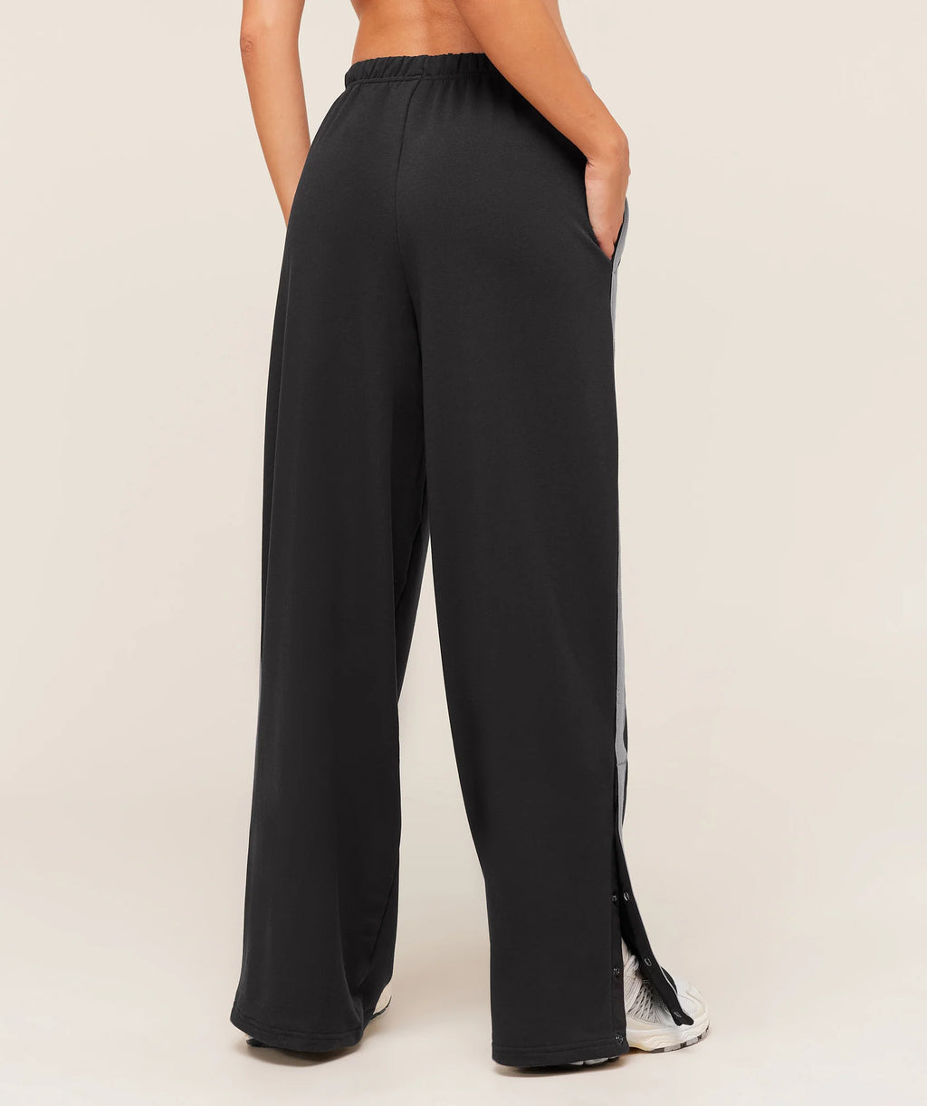 Retro Stripe Snap Pant