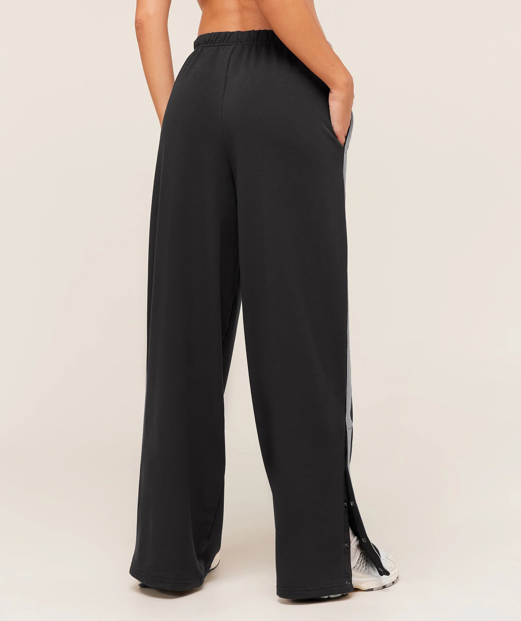 Retro Stripe Snap Pant