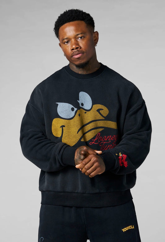 Youngla Looney Tunes Face Crewneck
